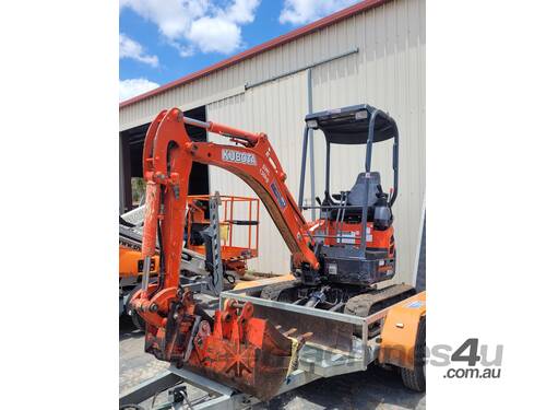 1.7t Kubota U17-3 Rubber Tracked Excavator - SOLD PENDING