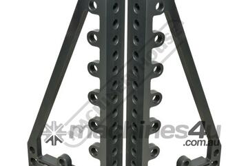 Angle Bracket Set WT28-AB800LR 800 x 375 x 100mm Suits 28mm Welding Tables Holes