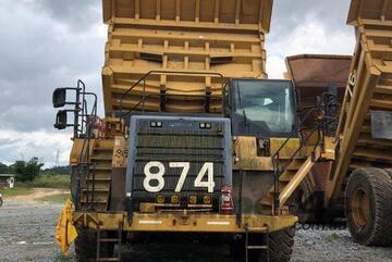 CAT 777F DUMP TRUCK EX-AMSBF DT3017 CAT 777F DUMP TRUCK EX-AMSBF DT3017