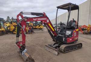 2022 YANMAR VIO17 1.7T EXCAVATOR (M851) WITH FULL CIVIL SPEC, HITCH, BUCKETS AND LOW 780 HOURS