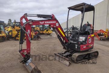 2022 YANMAR VIO17 1.7T EXCAVATOR (M851) WITH FULL CIVIL SPEC, HITCH, BUCKETS AND LOW 780 HOURS