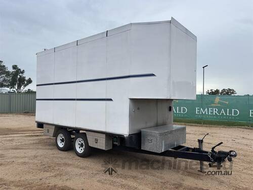 caption 2021 TOWNSVILLE EQUIPMENT FLAT TOP TRAILER