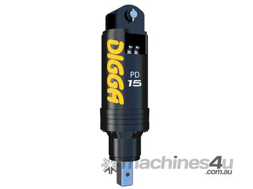 Digga PD15 unit - Planetary Drive unit with Hoses - 75mm square output drive - WA STOCK