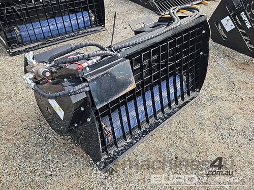 caption Unused Captok Mixing Bucket to suit Skidsteer Loader