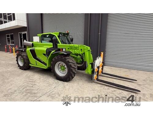 caption Merlo 30.8 Telehandler with Forks, GP Bucket, unit in great cosmetic & mechanical condition