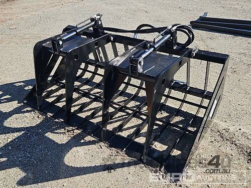 Unused Captok Rock Grapple Bucket to suit Skidsteer Loader 