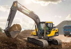 Volvo EC140DL Hydraulic Excavator - 105 hp Diesel, 6.03 m Dig Depth, 0.66 m Bucket Capacity