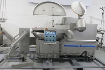 Used PACIFIC 200L Bowl Cutter With Unloader