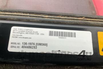 2019 Toro GroundsMaster 360 Ride On Mower (Underbelly)