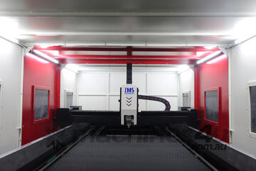 IMS - 12Kw |1.5x3m Fiber Laser | Enclosure | Exchange table | Delivered & Installed.