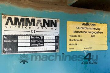 1997 Ammann AC110 Articulated Smooth Drum Roller