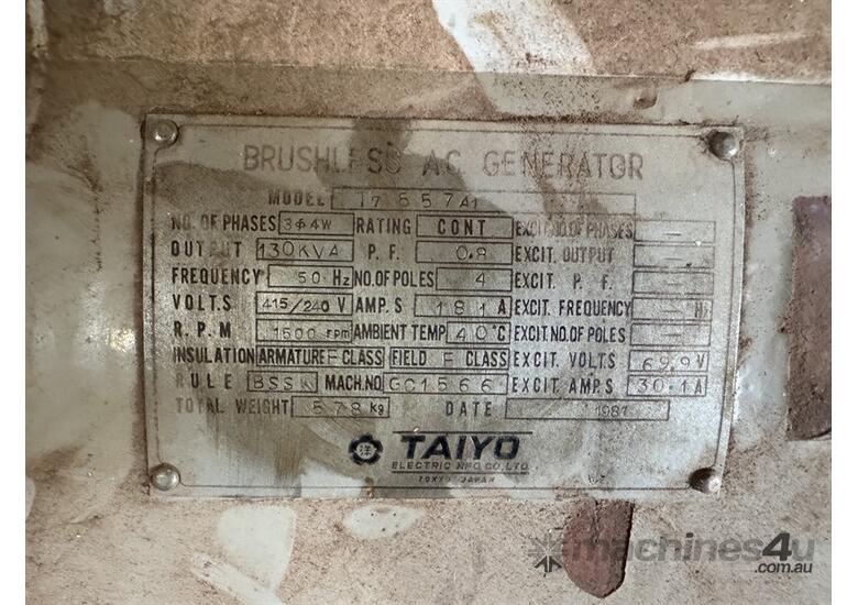 caption 130KVA GENERATOR