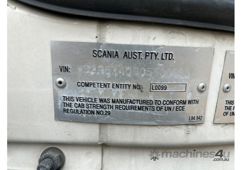 caption 2018 Scania R620 Prime Mover