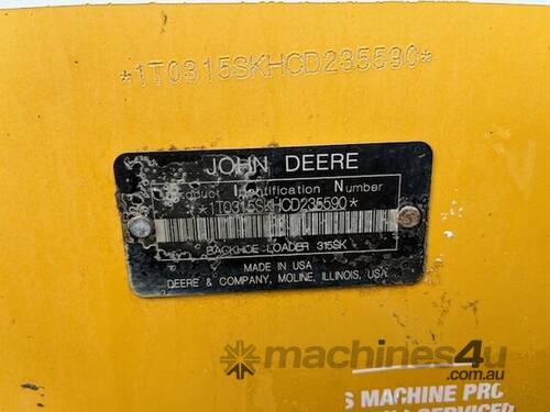 John Deere 315SK Backhoe Loaders