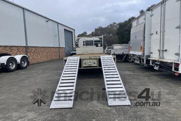 3.5m - 7Tonne Heavy Duty Rubber Track Machinery Loading Ramps