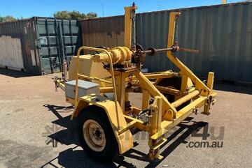 1992 AusQuip Industries Single Axle Cable Trailer