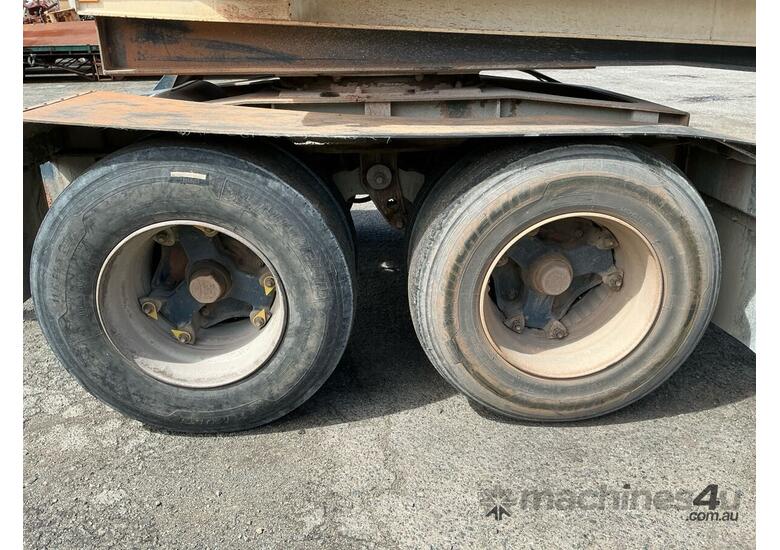 2004 Boomerang Quin Axle Dog Tipper Trailer