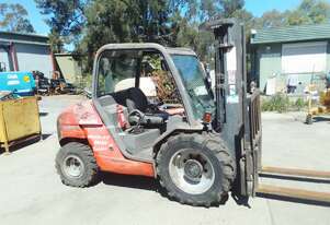 2.5 ton forklift , manitou buggy , 4wd , 2017 , 3 stage side shift ,