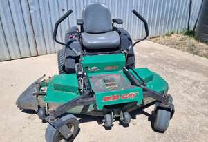Bob-Cat CRZ61 0-Turn Lawnmower with Several Trailing Attachments