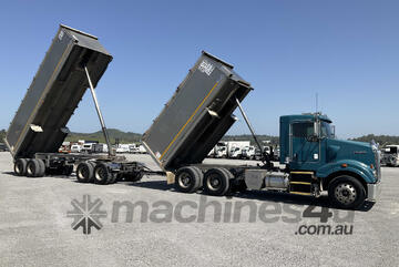 2017 Kenworth T409SAR Tipper & Quad Dog Combination