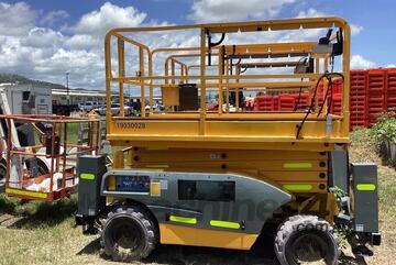 Haulotte 12DX Rough Terrain Scissor Lift