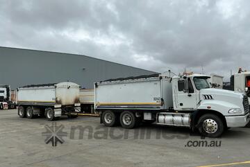 2010 Mack CMMR Granite Tipper & Dog Tri Axle Combination