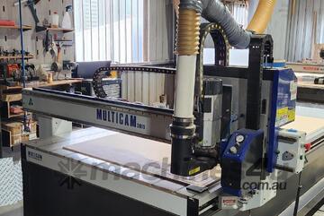 Multicam Trident 3015 CNC Router 2022 Low Hours Upgraded Ready to Run