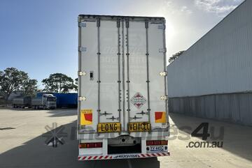 2023 Maxitrans ST3 Tri-Axle Drop Deck Curtainsider B Trailer With Mezzanine