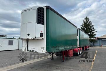 2006 Maxitrans ST3 Tri Axle Refrigerated Curtainsider Combination
