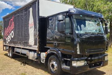 Iveco Eurocargo 160E28 4x2 Tautliner/Curtainside Truck. Ex Coca Cola.