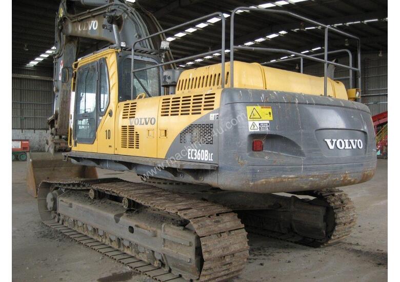 caption VOLVO EXCAVATOR PARTS