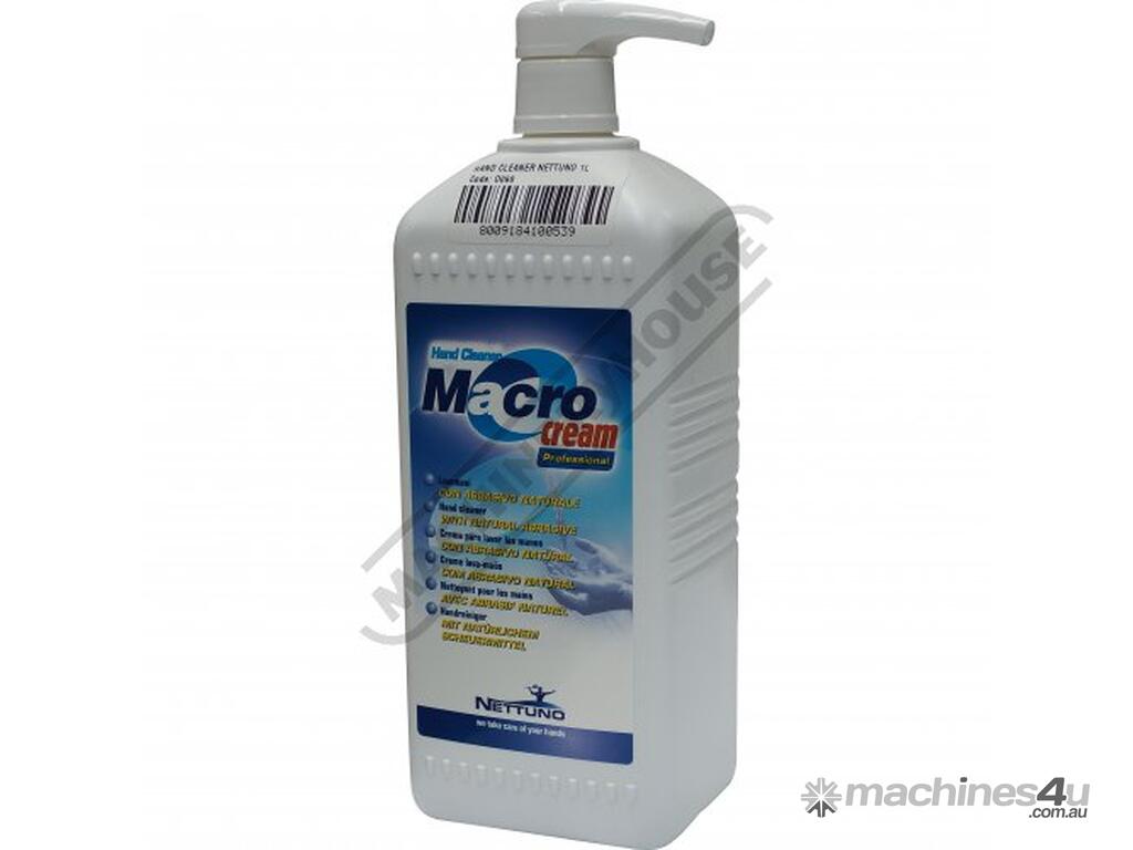 New NETTUNO NETTUNO Hand Cleaner Macro Cream 1 Litre with pump ...