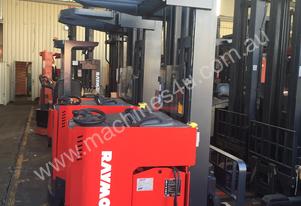 ACTIVE FORKLIFTS - Raymond Electric HIGH Reach Truck 5m Lift 3 Stage
