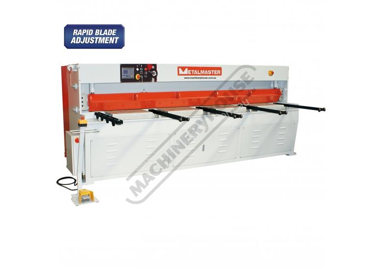 caption Hydraulic NC Guillotine (415V) 3100 x 6mm