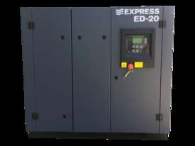 15 kW (20HP) Screw Compressor - Base Mounted  - picture0' - Click to enlarge