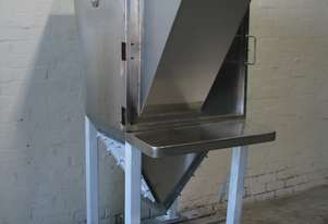 Stainless Steel Bag Dump Station Hopper