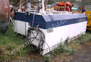 earth moving service tank