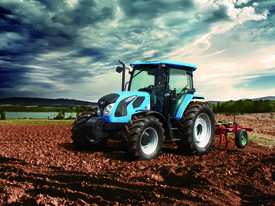 Landini Landforce 115 4WD cab with 4 in 1 loader - picture0' - Click to enlarge
