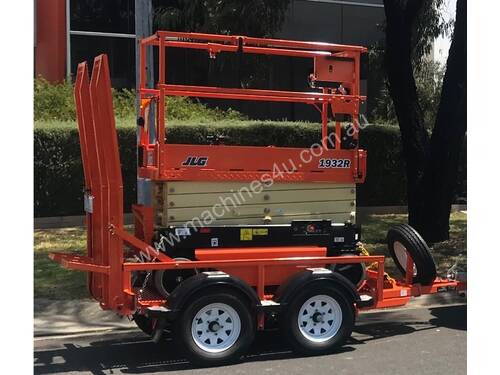 R1932 Scissor Lift & Trailer -230 kg Active Pothole Protection & Designed for Durability