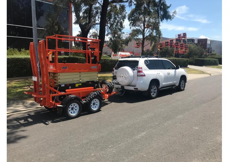 R1932 Scissor Lift & Trailer -230 kg Active Pothole Protection & Designed for Durability