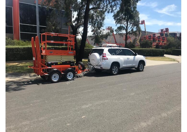 R1932 Scissor Lift & Trailer -230 kg Active Pothole Protection & Designed for Durability
