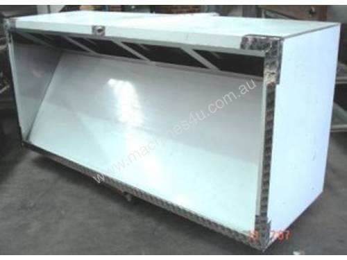 STAINLESS STEEL COMMERCIAL EXHAUST CANOPIES