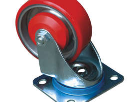 41995 - PU MOULDED ALUMINIUM CORE CASTOR(SWIVEL) - picture0' - Click to enlarge