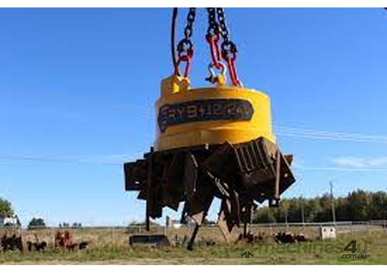 caption Hydraulic Magnet for excavators