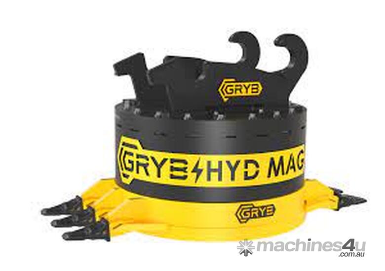 caption Hydraulic Magnet for excavators