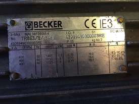 Becker Vacuum Pump - picture2' - Click to enlarge