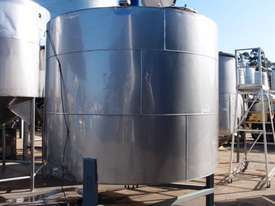Stainless Steel Mixing Tank (Vertical), Capacity: 10,000Lt - picture0' - Click to enlarge