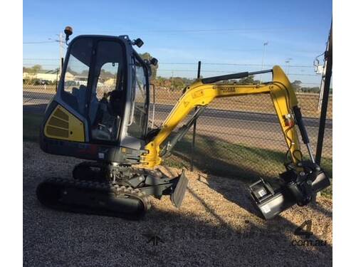 caption 2024 Wacker Neuson ET18VDS CABIN WITH POWERTILT QUICK HITCH ONLY ONE AVAILABE