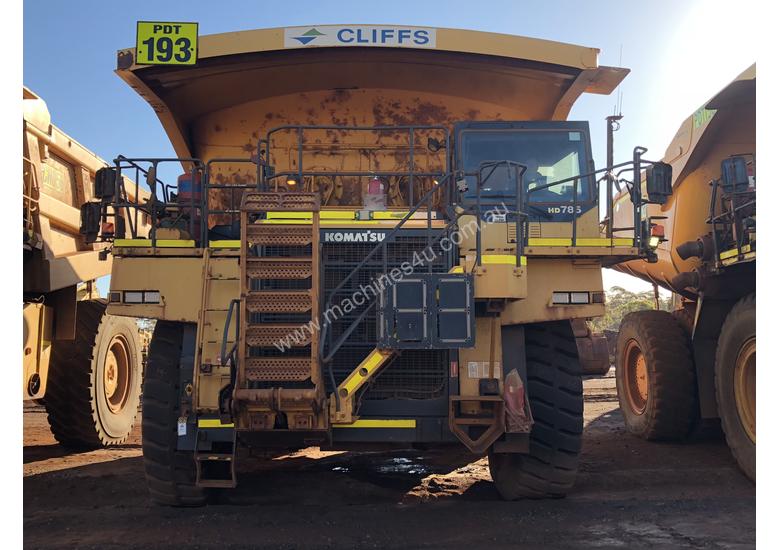 caption Komatsu HD785-7 Dump Truck
