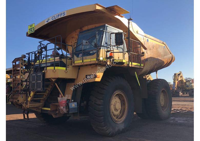 caption Komatsu HD785-7 Dump Truck